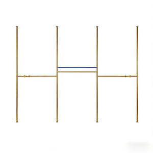 <span class=keywords><strong>Perchero</strong></span> <span class=keywords><strong>de</strong></span> Ropa <span class=keywords><strong>de</strong></span> Acero Inoxidable Plateado Montado en <span class=keywords><strong>Techo</strong></span> con Estante para Zapatos, Estilo Moderno - Product Image 2