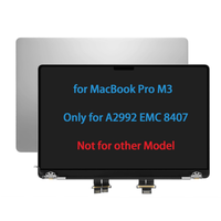 Écran LCD LED 14,2 pouces Noir spatial pour Apple MacBook Pro A2992 Retina M3 Pro/Max 2023 EMC 8407 3024 X 1964