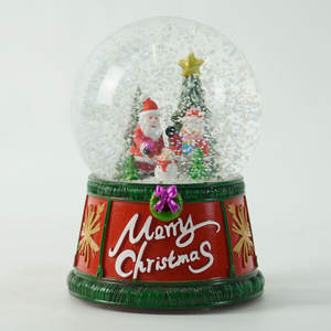 100mm LED noël pain d'épice maison <span class=keywords><strong>boule</strong></span> à <span class=keywords><strong>neige</strong></span> résine artisanat décoration <span class=keywords><strong>de</strong></span> la maison avec lumière musicale eau <span class=keywords><strong>boule</strong></span> <span class=keywords><strong>de</strong></span> <span class=keywords><strong>neige</strong></span> - Product Image 4