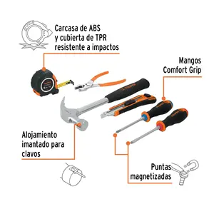 Juego de 6 Herramientas para el Hogar, Marca TRUPER, Caja 2 - Product Image 2