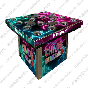 Máy chơi 2/4 <span class=keywords><strong>Arcade</strong></span> hoạt động bằng tiền xu nghịch ngợm đậu hỗn loạn trò chơi Cứu Chuộc bắt ánh sáng Máy Trò chơi thiết bị giải trí - Product Image 3