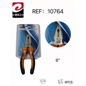 Alicates de 6 pulgadas con mango de plástico, categoría de producto: ALICATES - Product Image 1