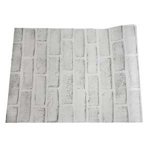 <span class=keywords><strong>Papel</strong></span> Tapiz Autoadhesivo de <span class=keywords><strong>Vinilo</strong></span> PVC con Efecto de Textura de <span class=keywords><strong>Ladrillo</strong></span> <span class=keywords><strong>Blanco</strong></span> Vintage, Rollo de <span class=keywords><strong>Papel</strong></span> Tapiz Floral Removible para Sala de Estar - Product Image 6