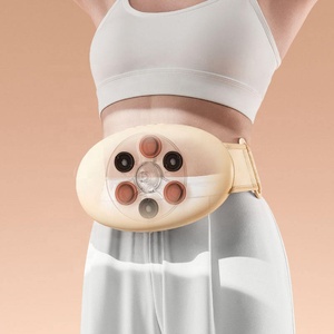 Аппарат для разминания живота Bian Stone, Электрический массажер для талии с подогревом, пояс для улучшения запор, массажер для нижней части спины - Product Image 3