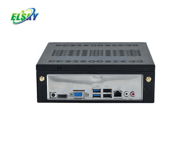 New Mini PC Intel Celeron J4125 Quad Core CPU with 4k for DP VGA Display Windows 11 WiFi for DDR4 Home Cinema Projector