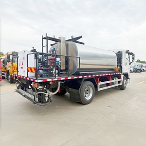 Camión Distribuidor de Asfalto Inteligente Isuzu Giga, Camión Pulverizador de Betún de 10 Toneladas, Camión de Distribución de Asfalto - Product Image 4