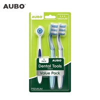 Kit professionnel de soins bucco-dentaires orthodontiques en gros – Ensemble portable de nettoyage dentaire pour appareils dentaires et voyages