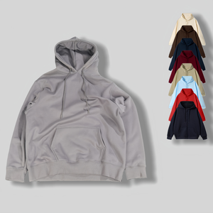 Pull-over ample en tissu polaire avec logo personnalisé du fabricant Sweat à capuche 100% coton de haute qualité pour hommes - Product Image 1