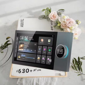 <span class=keywords><strong>Kit</strong></span> de <span class=keywords><strong>Seguridad</strong></span> Inteligente Tuya para el Hogar de 7'' con Control por Aplicación, Diseño de Barra, Panel Táctil HD, Montaje en Pared, Compatible con Zigbee, 6 Idiomas, EE. UU. - Product Image 6