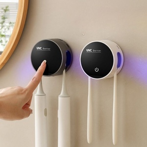Toothbrush Sterilizer 60 ° C Hot air Drying Toothbrush Antibacterial Disinfection Toothbrush Holder - Product Image 2