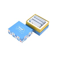 Impresión de Tarjetas de Memoria Flash de Papel Personalizadas de Fábrica, Juego de Tarjetas de Preguntas para Adultos y Familias, Tamaño Personalizado, OEM/ODM, Color CMYK, Certificado SME