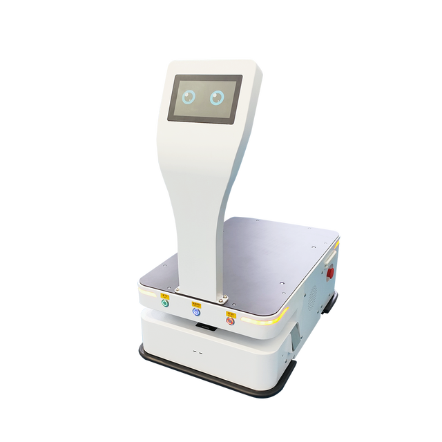 TZBOT 80kg Delivery Robot Warehouse Industry Logistic Amr Robot with Interactive Display