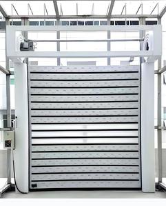 Nhanh chóng nhôm cách điện cửa nhà để xe kim loại tốc độ cao xoắn ốc con lăn màn trập cửa cán cửa - Product Image 2