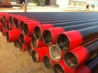 Tube de revêtement API 5CT J55/K55/N80/P110 pour puits pétroliers, tube de revêtement en acier au carbone pour le forage de puits de pétrole