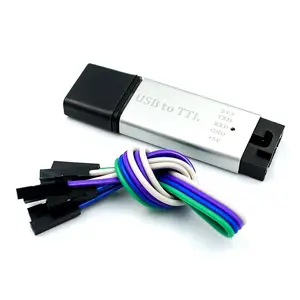 Alüminyum kabuk CP2102 USB 2.0 TTL UART modülü 6Pin seri dönüştürücü için STC FT232 modülü desteği yerine 5v/3.3v arduino için