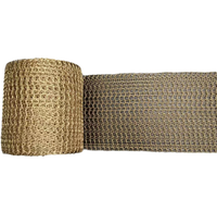 Roll Kawat Jaring Kuningan untuk Filter Gas Cair, Penghilang Kabut Minyak, dan Pemisah Bahan Kimia untuk Pengisian Menara