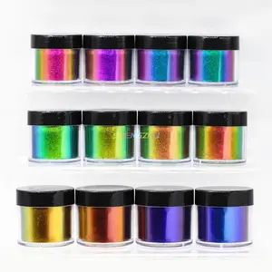 Factory Wholesale Price Multichrome Chameleon Pearl Mica Powder Color Shift Pigment For Eye Shadow