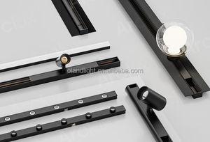 Arcllux 48VDC 24VDC 3W Mini foco LED decorativo Cob Global pista magnética interior E27 bola de cristal colgante cuerpo de lámpara de aluminio - Product Image 6