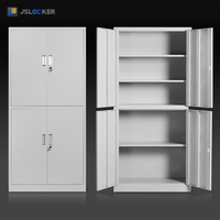 Nouveau design grand classeur mobilier de bureau 4 portes classeur en métal classeur moderne
