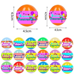 Juguete de <span class=keywords><strong>Bola</strong></span> Sorpresa Impreso en 3D <span class=keywords><strong>con</strong></span> Monedas, <span class=keywords><strong>Bola</strong></span> de Juguete Miniatura de 45 mm para Premios de Guardería - Product Image 3