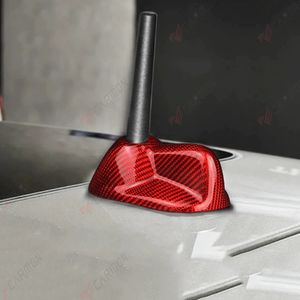 Pour BMW <span class=keywords><strong>Mini</strong></span> <span class=keywords><strong>Cooper</strong></span> R56 R56 LCI Clubman R55 Clubman R55 LCI Cache d'<span class=keywords><strong>antenne</strong></span> aileron de requin en fibre de carbone - Product Image 3