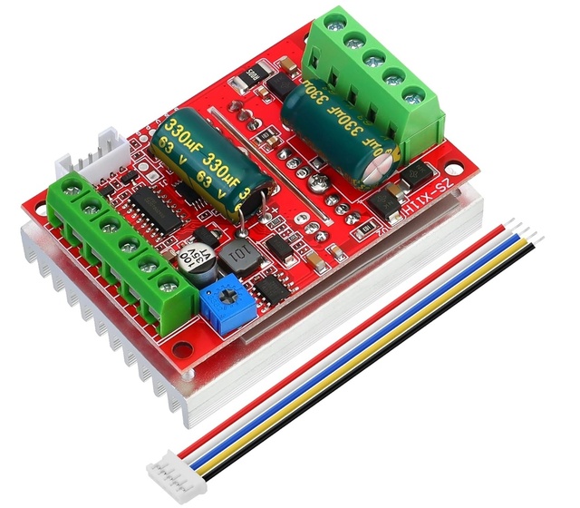 400W 9-60V 12V 48V BLDC Three-Phase Brushless Motor Controller PWM Hall Motor Control Driver Board