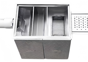 Trampa de grasa automática para restaurante y cocina-304/<span class=keywords><strong>Interceptor</strong></span> de aceite comercial con máquina de limpieza - Product Image 6