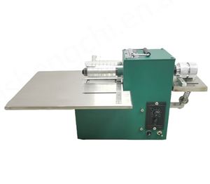 Multi-Functional Fully Automatic Leather Strip <b>Belt</b> <b>Strap</b> Cutting Machine 0.5mm Precision Edge Folding Tool for Handmade Leather - Product Image 1