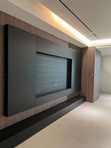 Luxury <b>TV</b> Cabinet with Wooden Panel Multi-Use Home Furniture Living Room <b>Bedroom</b> Kitchen Dining Features Storage - Product Image 5