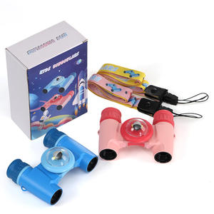 Jumelles éducatives scientifiques pour enfants 6-12 ans, garçons, en ABS, modèle HL-6X18, grossissement 6x, observation des couleurs et des animaux/fleurs - Product Image 5