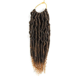 Extensions de <span class=keywords><strong>cheveux</strong></span> synthétiques crépus noirs de style sénégalais <span class=keywords><strong>pour</strong></span> tresses bombées et torsadées au crochet, en fibre haute température <span class=keywords><strong>pour</strong></span> femmes, vente en gros - Product Image 3