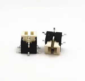 HCNHK brand 6mm momentary SMT 4 pin illuminated tactile switch