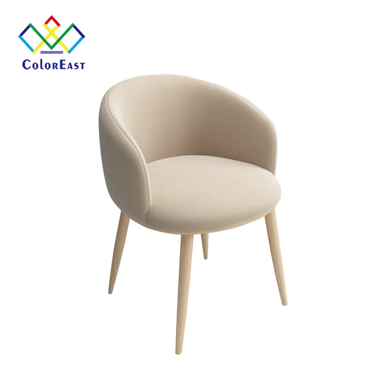 Comfortable Sponge Cushion Metal Frame Leisure Chair CECL023 for Coffer Bar