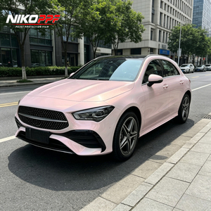 ฟิล์ม NIKO TPU Blossom Joy สีชมพู เงา ป้องกันรอยขีดข่วน ฟิล์มเคลือบสีรถยนต์ ซ่อมแซมตัวเองได้ ติดตั้งง่าย ฟิล์ม TPU PPF - Product Image 1