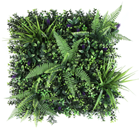 Panneau mural végétal artificiel, haie murale extérieure anti-UV pour jardin, patio, mariage, décoration de fond de mur commercial