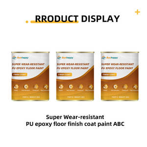 อีพ็อกซี่เรซิ่นชนิดน้ำ <span class=keywords><strong>PU</strong></span> ทนทานต่อสภาพอากาศ สำหรับเคลือบ<span class=keywords><strong>พื้น</strong></span> ทนทานต่อการสึกหรอเป็นพิเศษ สีทา<span class=keywords><strong>พื้น</strong></span>อีพ็อกซี่โพลียูรีเทน - Product Image 2