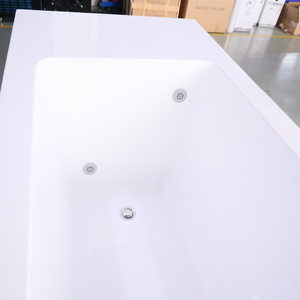 Baignoire de Plongée Froide en Acrylique Gurgle pour Athlètes, Bain de Glace Autonome avec Refroidisseur, Utilisation Intérieure et Extérieure – Offre Spéciale - Product Image 4