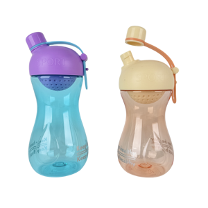 Botella Creativa de Boca Pequeña, Linda Taza de Agua Portátil de 650 ml para Bebés, para Viajes, Deportes al Aire Libre - Product Image 2