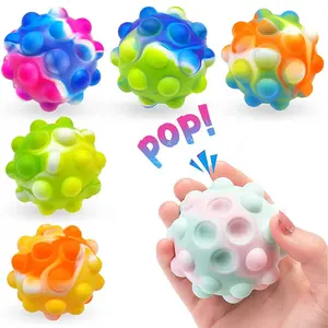 2022 Yicheng Pop Ball Bubble Sensory Fidget Toys Pack Push Bubble Stress Balls Fidget Squishy Squish Balls Toy Other Toy