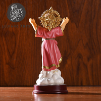 5 pouces catholique l'enfant divin Statue résine enfant divin Sculpture décoration l'enfant divin sur Base Figurine cadeau religieux