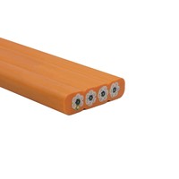 Câble plat YVFB YFFB pour équipement électrique mobile, grue mobile, conducteur en cuivre, résistant à l'huile et aux flexions