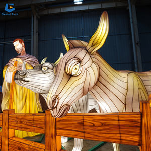 SGL073 Hot Sale Chinese Lantaarnfabriek Op Maat Gemaakt Christelijk Jezus Thema Lantaarnfestival voor Decoratie - Product Image 3