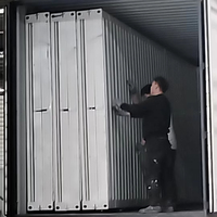 Maison Modulaire Pliante 20 pieds Modèle Z – Conteneur Préfabriqué Pliable, Mini-Bureau Portable, Installation Rapide