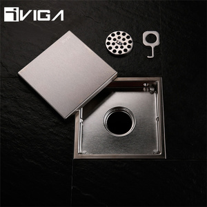 China cuarto de baño sistema de drenaje de agua de drenaje de piso de acero inoxidable 304 ducha de drenaje de piso - Product Image 3