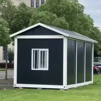 Maison Conteneur Modulaire Préfabriquée en Acier de 40 pieds, Moderne, Extensible, Prête à Vivre, Villa Pliable