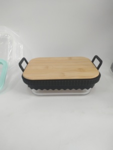 Revêtement en verre réutilisable pour friteuse à air avec anneau en silicone amovible, feuilles pour friteuse à air <span class=keywords><strong>Ninja</strong></span> Foodi DZ201/DZ401/DZ550, sans BPA - Product Image 6
