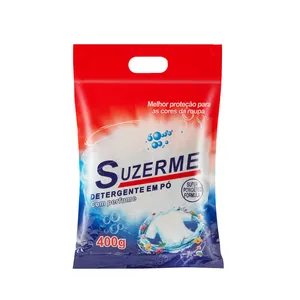OEM 브랜드 400g 세탁 세제 세탁 분말 비누 중국 세제 제조 업체의 의류 사용을위한 항균