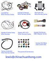 LT1/LS1 de presión de aceite TPS Sensor macho arnés de cable Pigtail para GM, Conectores eléctricos de Camaro Firebird 24X 58X