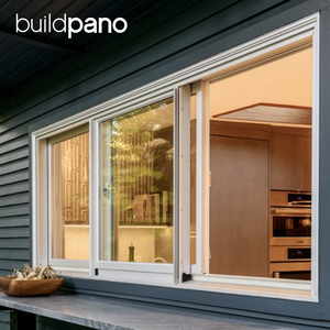 防音水平ストームカスタムカラースライドガラスアルミプロファイル窓アルミ小型スライド窓 - Product Image 4