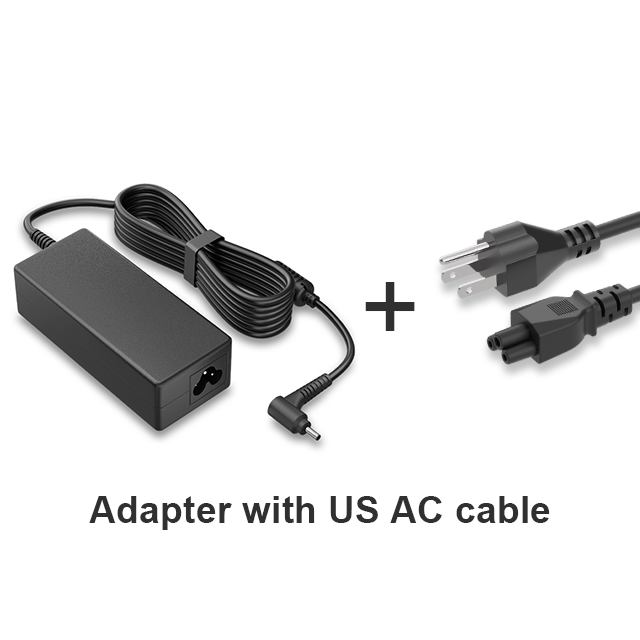 Black-Adapter & US PLUG
